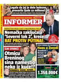 Informer - broj 2940, 17. dec 2021.