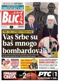 Blic - broj 6857, 17. mar 2016.