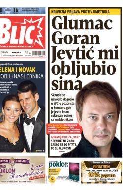 Blic - broj 6356, 22. okt 2014.