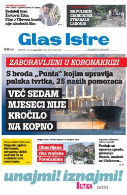 Glas Istre - broj 186, 8. jul 2020.