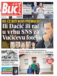 Blic - broj 7201, 2. mar 2017.