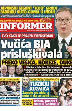 Informer - broj 2212, 31. jul 2019.