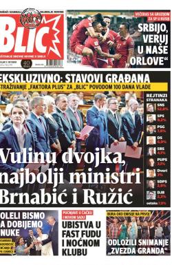 Blic - broj 7419, 9. okt 2017.