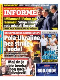 Informer - broj 3165, 13. sep 2022.