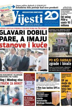 Vijesti - broj 7061, 16. nov 2017.