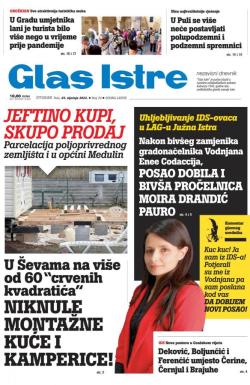 Glas Istre - broj 24, 25. jan 2022.