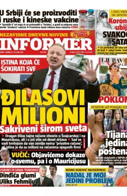 Informer - broj 2703, 13. mar 2021.