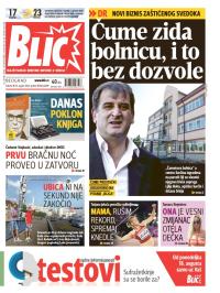 Blic - broj 6289, 16. avg 2014.