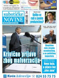 Nove Subotičke novine - broj 3, 17. jan 2014.