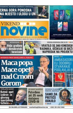 Dnevne novine - broj 2717, 27. jun 2020.