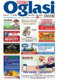 Novosti oglasi - broj 1615, 11. mar 2020.