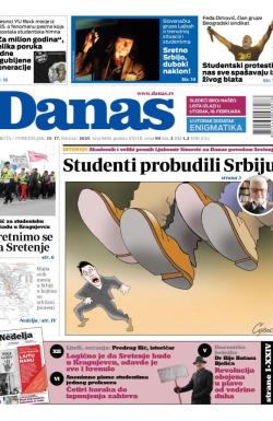 Danas - broj 9840, 15. feb 2025.