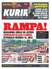 Kurir - broj 2294, 6. jul 2020.