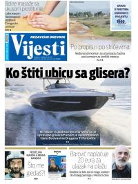 Vijesti - broj 7287, 22. jul 2018.