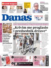 Danas - broj 9743, 19. okt 2024.