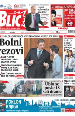 Blic - broj 5985, 9. okt 2013.