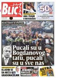 Blic - broj 7517, 18. jan 2018.