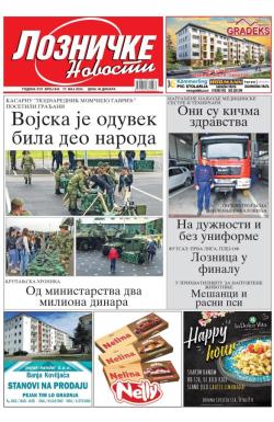 Lozničke novosti - broj 844, 17. maj 2024.