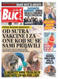 Blic - broj 8577, 14. jan 2021.