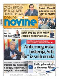 Dnevne novine - broj 2578, 14. jan 2020.