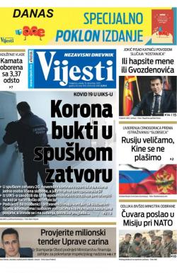 Vijesti - broj 8152, 16. dec 2020.