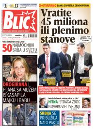 Blic - broj 6484, 3. mar 2015.