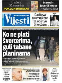 Vijesti - broj 7777, 29. nov 2019.