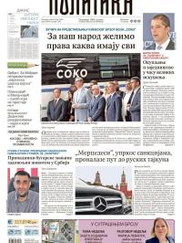 Politika - broj 39698, 8. jun 2024.