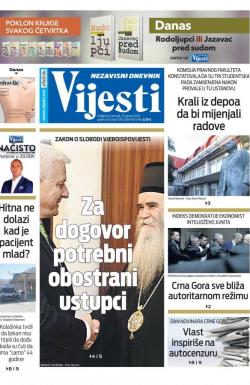 Vijesti - broj 7829, 23. jan 2020.