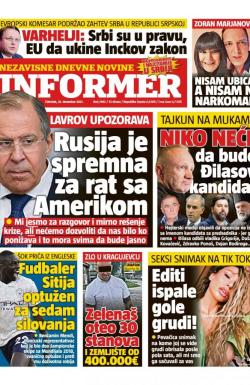 Informer - broj 2945, 23. dec 2021.