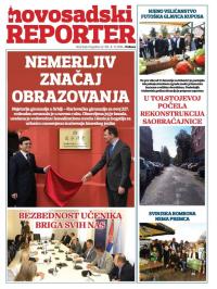 Novosadski reporter - broj 195, 8. nov 2018.