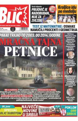 Blic - broj 8736, 25. jun 2021.