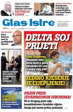 Glas Istre - broj 184, 6. jul 2021.