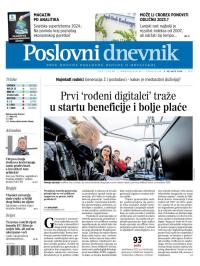 Poslovni Dnevnik - broj 5021, 5. feb 2024.