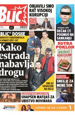 Blic - broj 7559, 2. mar 2018.