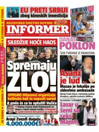 Informer - broj 2122, 13. apr 2019.