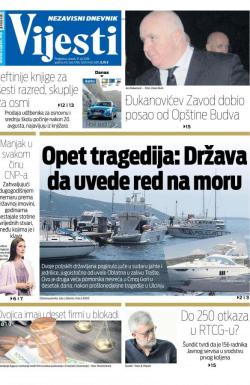 Vijesti - broj 7296, 31. jul 2018.