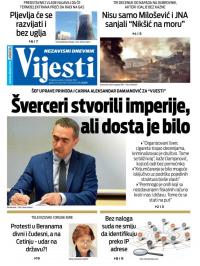 Vijesti - broj 8433, 1. okt 2021.