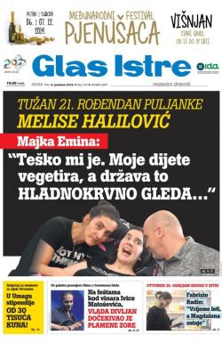 Glas Istre - broj 335, 6. dec 2019.