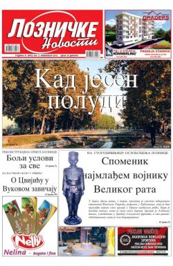 Lozničke novosti - broj 555, 2. nov 2018.