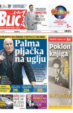 Blic - broj 6159, 5. apr 2014.