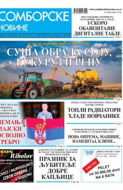 Somborske novine - broj 3664, 13. sep 2024.