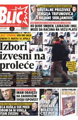 Blic - broj 7877, 21. jan 2019.