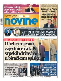 Dnevne novine - broj 2910, 11. feb 2021.