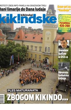 Kikindske - broj 853, 29. maj 2015.