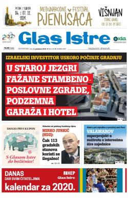 Glas Istre - broj 334, 5. dec 2019.