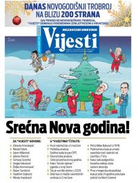 Vijesti - broj 8167, 31. dec 2020.