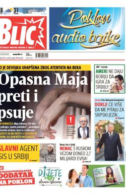 Blic - broj 6627, 27. jul 2015.