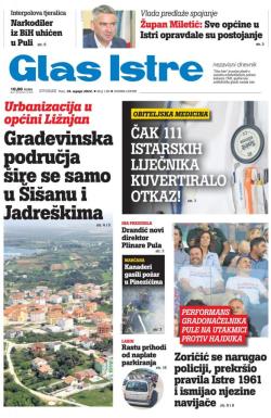 Glas Istre - broj 196, 19. jul 2022.