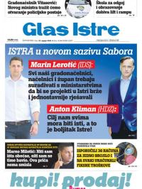 Glas Istre - broj 201, 23. jul 2020.